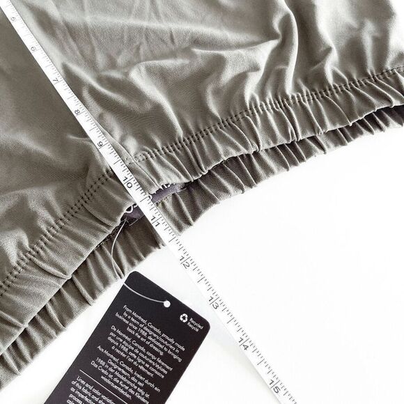 NWT Kim & Co Womens Elastic Waistband Pull On Wide-Leg Pants Khaki Size Small - Picture 4 of 7